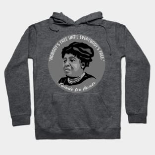 Fannie Lou Hamer Portrait and Quote Hoodie